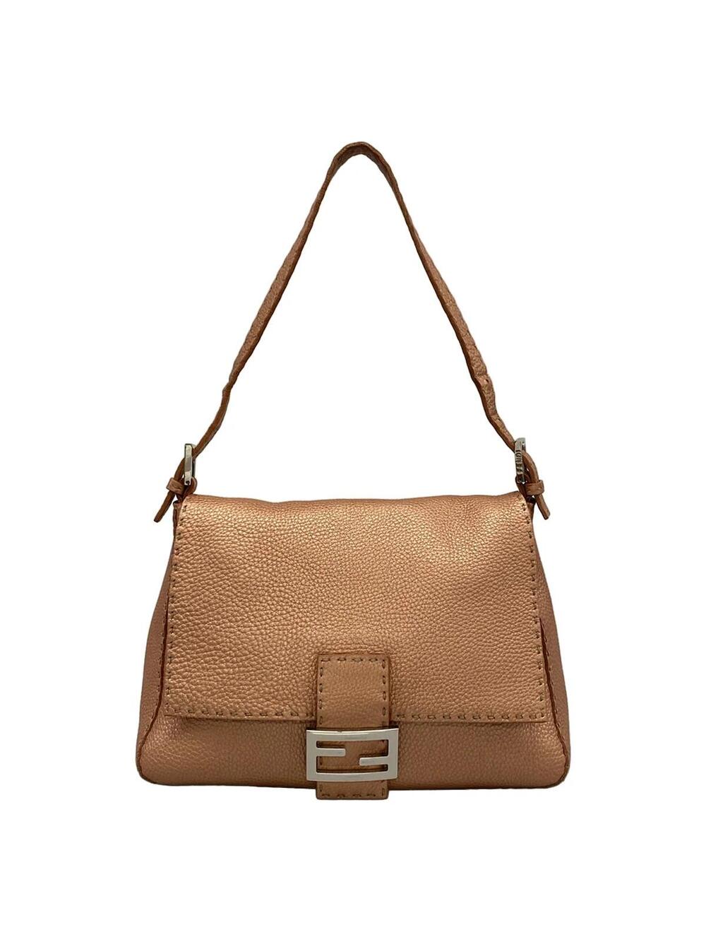 Fendi Mamma Bucket/Selleria Rose Gold #305139F21B